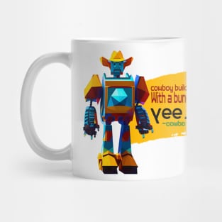 Cowboy Robot Quotes Mug